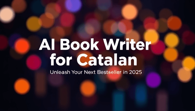 AI Book Writer for Catalan: Unleash Your Next Bestseller in 2025